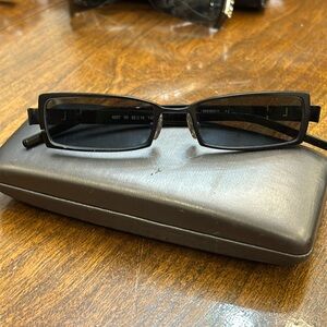 Lagerfeld sunglasses Black Metal Frame Glasses